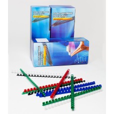 Пружина пластиковая Office Kit BP2121 (45мм, A4, белый)