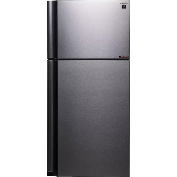 Холодильник Sharp SJXE55PMSL (No Frost, A++, 2-камерный, объем :148л, инверторный компрессор, 800x1 750x735см, серебристый)