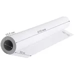 Бумага Cactus CS-PC180-61030 (A1, 610мм, 30м, 180г/м2, универсальная (с покрытием), односторонняя, матовая)