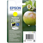 Чернильный картридж Epson C13T12944012 (желтый; 7стр; SX420W, BX305F)