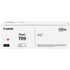 Тонер Canon T09 Magenta (пурпурный; 5900стр; туба; i-Sensys C1127iF, C1127i, C1127P)