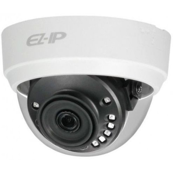 Камера видеонаблюдения Dahua EZ-IPC-D1B40P-0280B (IP, купольная, уличная, 4Мп, 2.8-2.8мм, 2688x1520, 25кадр/с)