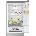Холодильник LG GC-B459ANMW (No Frost, A++, 2-камерный, объем 377:247/130л, инверторный компрессор, серебристый)