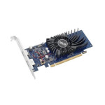 Видеокарта GeForce GT 1030 1266МГц 2Гб ASUS (PCI-E, GDDR5, 64бит, 1xDVI, 1xHDMI, 1xDP)