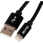 Кабель (Lightning (m), USB A(m), 3м, 2,4A)