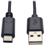 Кабель Tripp Lite (USB A(m), USB Type-C (m), 0,9м)