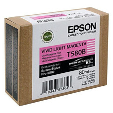 Картридж Epson C13T580B00 (светло-пурпурный; 400стр; 80мл; Epson Stylus Pro 3880 Designer Edition, Epson Stylus Pro 3880)