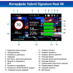Видеорегистратор TrendVision Hybrid Signature Real 4K 2CH