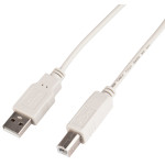 Кабель USB Buro (USB A(m), USB B(m), 3м)