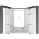 Холодильник Weissgauff WCD 450 X NoFrost Inverter (No Frost, A+, 2-камерный, Side by Side, инверторный компрессор, нержавеющая сталь)