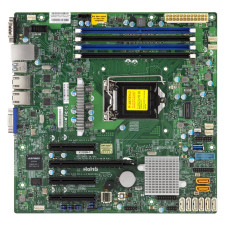 Материнская плата Supermicro X11SSM-F (LGA 1151, Intel C236, 4xDDR4 DIMM, microATX, RAID SATA: 0,1,10,5)