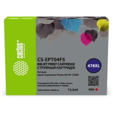 Cactus CS-EPT04F5 (красный; 13,2стр; Expression Photo HD XP-15000) [CS-EPT04F5]