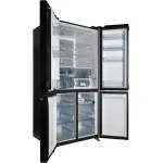 Холодильник Hitachi R-WB820VUC2 GBK (No Frost, A++, 3-камерный, Side by Side, объем 569:378/196л, инверторный компрессор, черный)