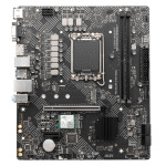 Материнская плата MSI PRO H610M-G WIFI DDR4 (LGA 1700, Intel H610, 2xDDR4 DIMM)
