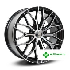 Neo 740 R17/7J PCD 5x114,3 ET 40 ЦО 67,1 черный с полированной лицевой поверхностью
