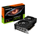 Видеокарта GeForce RTX 4070 2490МГц 12Гб Gigabyte (PCI-E 4.0, GDDR6X, 192бит, 1xHDMI, 3xDP)