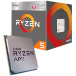 Процессор AMD Ryzen 5 2400G (3600MHz, AM4, L3 4Mb, Radeon Vega 11)