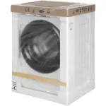 Стиральная машина Haier HW60-BP10919B(фронтальная средняя, класс стирки/отжима/э.потребления: A/C/A+++ , макс: 6кг, 1000 об/мин, инвертер, 59.5x85x46см, белый)