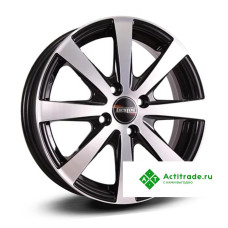 Tech Line 534 R15/5.5J PCD 4x100 ET 45 ЦО 54,1 черный с полированной лицевой поверхностью