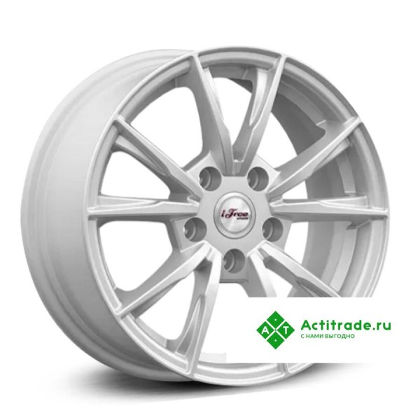 IFree Сион R15/6.5J PCD 5x114,3 ET 45 ЦО 67,1 серебристый