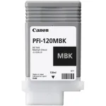Чернильный картридж Canon PFI-120MBK (черный матовый; 130стр; 130мл; imagePROGRAF TM-200, 205)