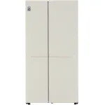 Холодильник LG GC-B257KEHW (No Frost, A+, 2-камерный, Side by Side, объем 703:432/271л, инверторный компрессор, бежевый)