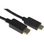Кабель аудио-видео Buro (DisplayPort (m), HDMI (m), 2м)