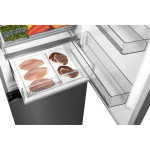Холодильник Midea MDRB471MGF46O (No Frost, A+, 2-камерный, 595x1 850x660см, нержавеющая сталь)