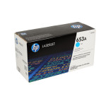 Картридж HP 653A (голубой; 16000стр; MFP M680)