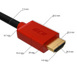 Кабель Greenconnect (HDMI (m), HDMI (m), 1м)