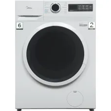 Стиральная машина Midea MF01610US40/W(59.5x85x40см, фронтальная, макс:6кг, 1000об/мин, белый)