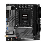 Материнская плата ASRock Z790M-ITX WIFI (LGA1700, Intel Z790, 2xDDR5 DIMM, mini-ITX, RAID SATA: 0,1,10длянакоп,5,телейSATA)