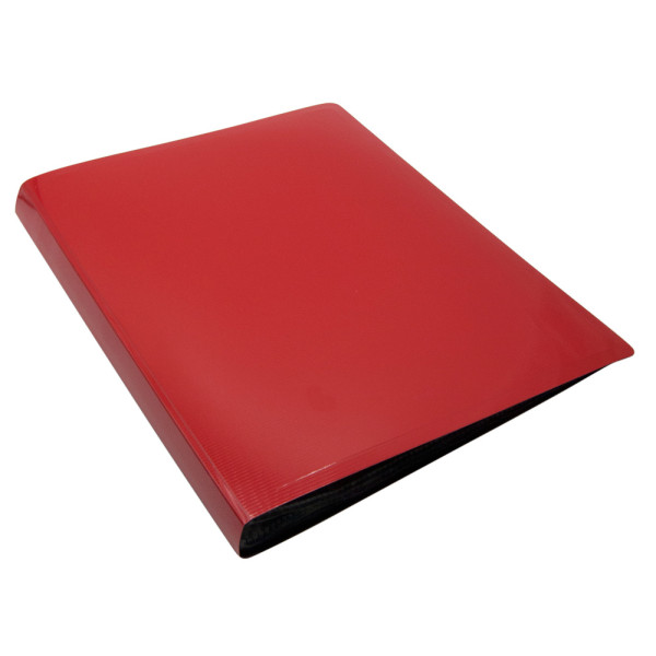 Папка Бюрократ DeLuxe DLV10RED (A4, пластик, толщина пластика 0,7мм, красный)