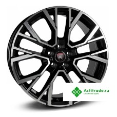 Yamato Masanorii R21/9.5J PCD 5x112 ET 31 ЦО 66,6 черный с полированной лицевой поверхностью
