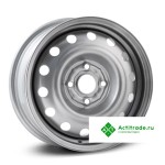 Trebl 4375 R13/5J PCD 4x100 ET 46 ЦО 54,1 серебристый