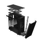 Корпус Fractal Design Define 7 Compact Light TG Black (1xUSB3.0, 1x120мм, 1x140мм)
