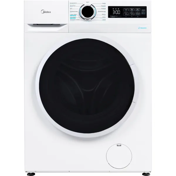 Стиральная машина Midea MF01712US40/W(59.5x85x40см, фронтальная, макс:7кг, 1200об/мин, белый)