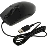Мышь A4Tech OP-720 Black USB (кнопок 3, 1200dpi)