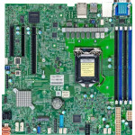 Материнская плата Supermicro X12STH-F (LGA1200, Intel C256, xDDR4 DIMM, mATX, RAID SATA: 0,1,10,5)