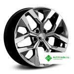 Скад Ламберт R18/7.5J PCD 5x114,3 ET 50 ЦО 67,1 графитовый с полированной лицевой поверхностью