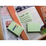 Блок самоклеящийся Hopax 21147 (бумага, зеленый, 51x76мм, 100листов, 70г/м2)