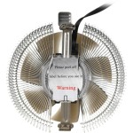 Кулер ID-Cooling DK-01 (Socket: 1150, 1151, 1155, 1156, 1200, 1700, AM3, AM3+, AM4, FM1, FM2, FM2+, алюминий, 28,8дБ, 92x92x25мм, 4-pin)