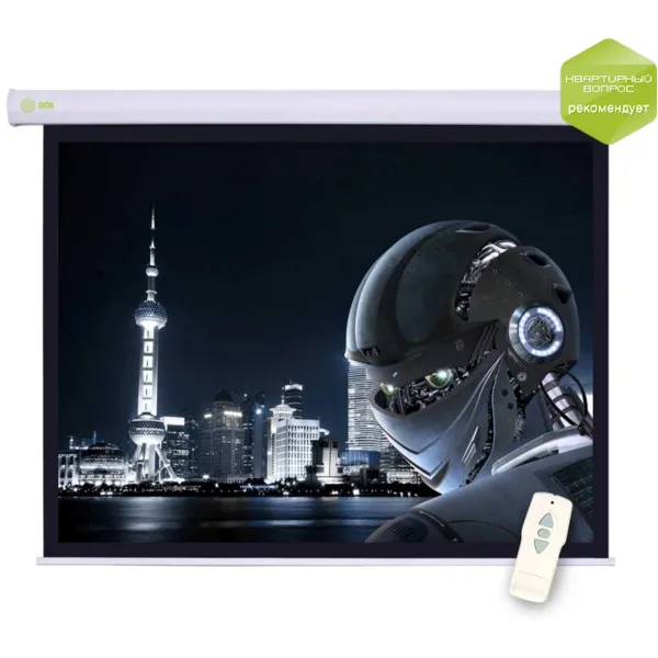Экран Cactus Motoscreen CS-PSM-124X221 (настенно-потолочный, 100