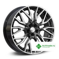 Скад Эльба R18/7J PCD 5x114,3 ET 40 ЦО 66,1 черный с полированной лицевой поверхностью [4600805]