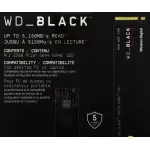 Жесткий диск SSD 1Тб Western Digital Black SN770 (2280, 5150/4900 Мб/с, 800000 IOPS, PCI-E, для ноутбука и настольного компьютера)