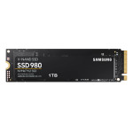 Жесткий диск SSD 1Тб Samsung 980 (2280, 3500/3000 Мб/с, 480000 IOPS, PCI-E, для ноутбука и настольного компьютера)