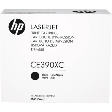 Тонер-картридж HP CE390XC (черный; 24000стр; LJ M4555)