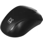 Мышь DEFENDER Datum MM-265 Black USB (радиоканал, 1600dpi)