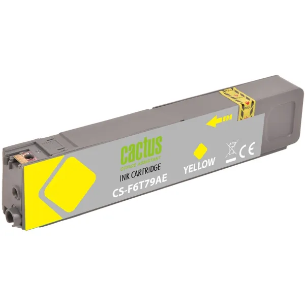 Cactus CS-F6T79AE (желтый пигментный; 55стр; PW 352dw, 377dw, Pro 477dw, 452dw)