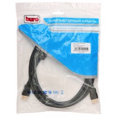 Кабель аудио-видео Buro (прямой HDMI (m), прямой HDMI (m), HDM: ver 1.4, 3м) [HDMI-19M/19M-3M-MG]